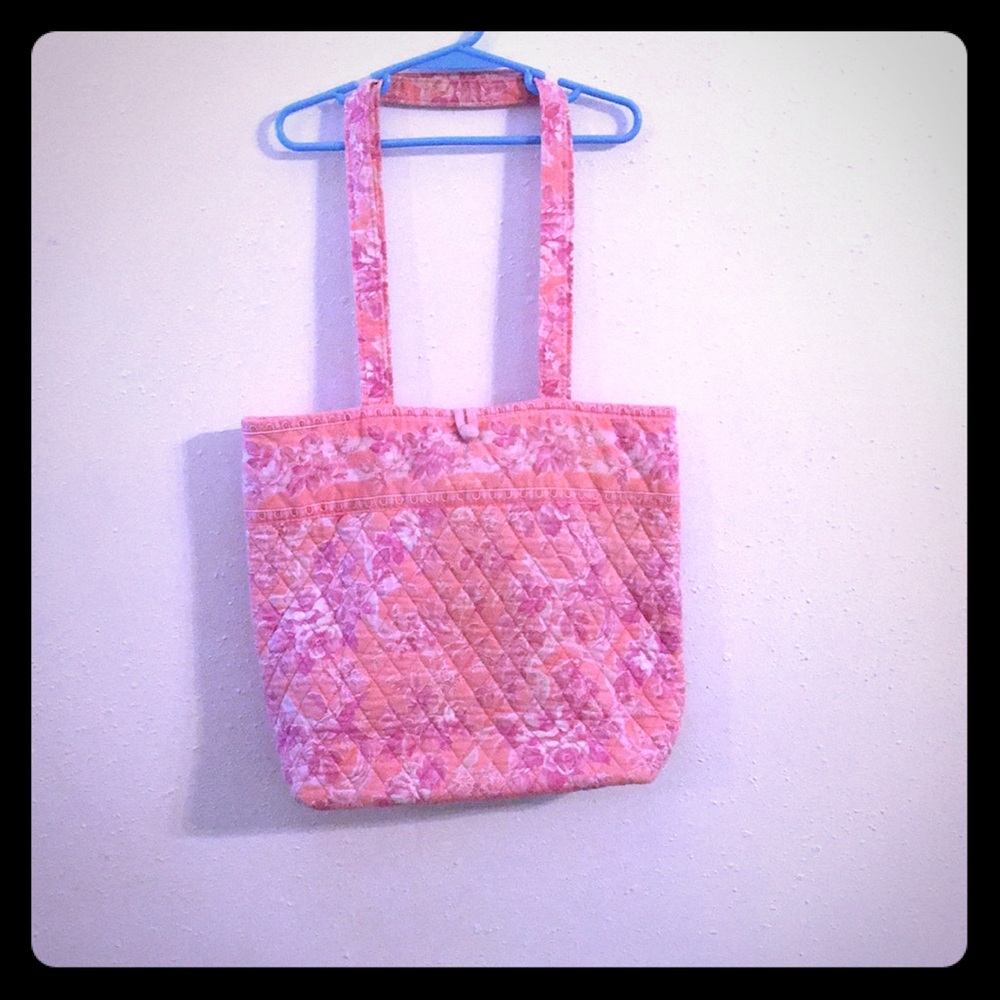 ✂️Final price cut!✂️Vera Bradley Pink Floral Tote